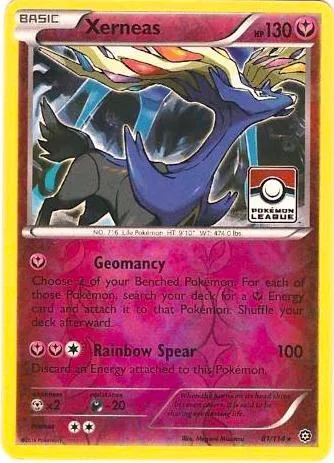 Xerneas (Pokemon League) #81 – XY Trainer Kit: Sylveon & Noivern