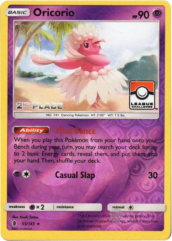 Oricorio - 55/145 (League Challenge) [2nd Place] #55 – XY Trainer Kit: Sylveon & Noivern