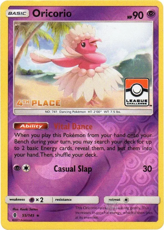 Oricorio - 55/145 (League Challenge) [4th Place] #55 – XY Trainer Kit: Sylveon & Noivern