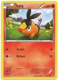 Tepig 15/114 (Cosmos Holo) #15 – XY Trainer Kit: Sylveon & Noivern