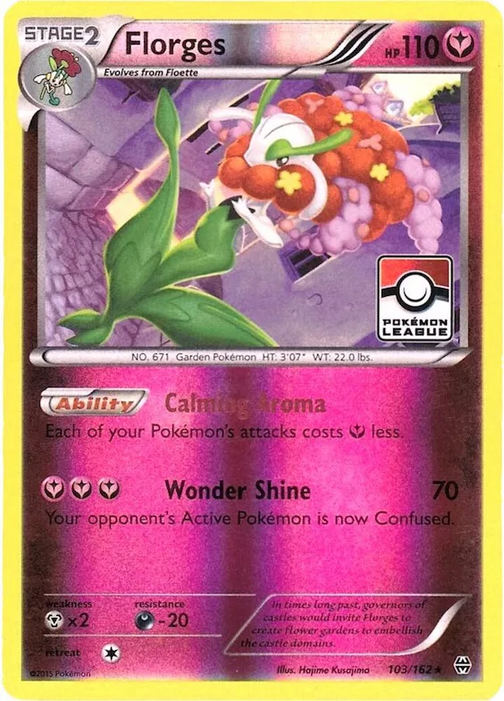 Florges (Pokemon League) #103 – XY Trainer Kit: Sylveon & Noivern