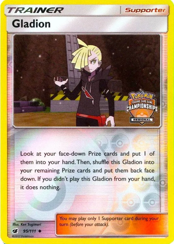 Gladion (Regional Championships) #95 – XY Trainer Kit: Sylveon & Noivern