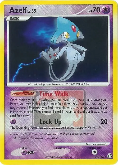 Azelf (League Promo) #19 – XY Trainer Kit: Sylveon & Noivern