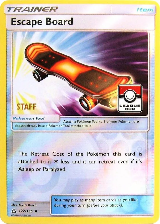 Escape Board - 122/156 (League Cup) [Staff] #122 – XY Trainer Kit: Sylveon & Noivern
