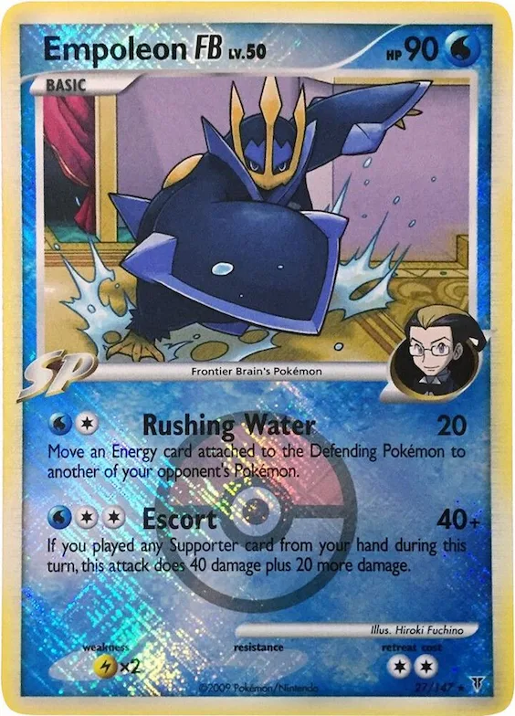 Empoleon FB (League Promo) #27 – XY Trainer Kit: Sylveon & Noivern