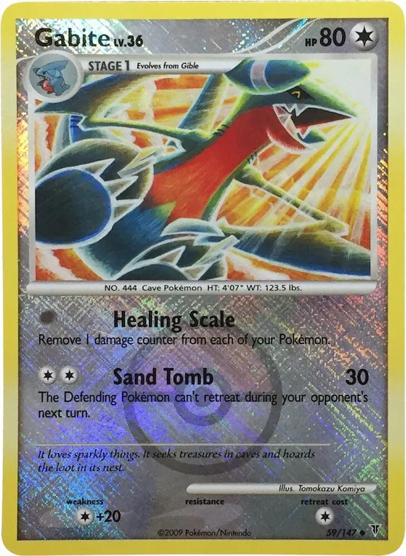 Gabite (Championship Promo) #59 – XY Trainer Kit: Sylveon & Noivern