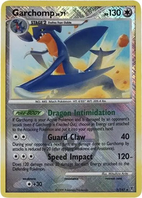 Garchomp (Championship Promo) #5 – XY Trainer Kit: Sylveon & Noivern