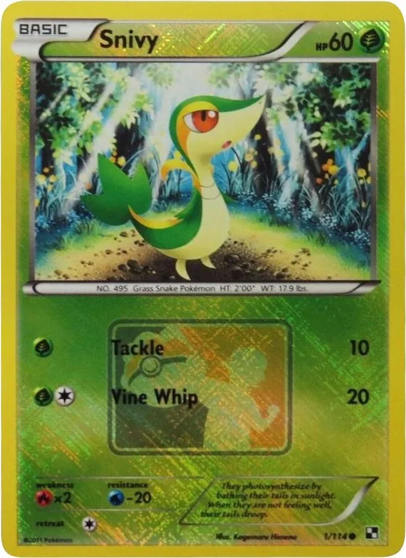 Snivy (League Promo) #1 – XY Trainer Kit: Sylveon & Noivern