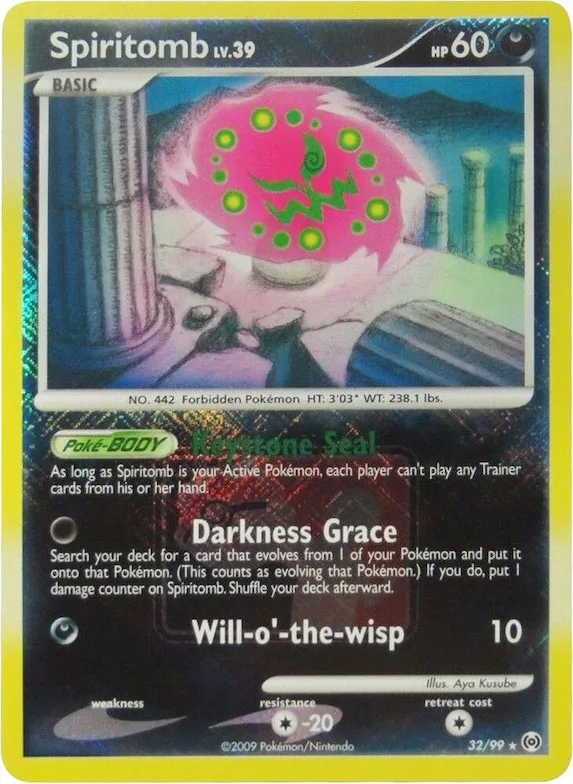 Spiritomb (League Promo) #32 – XY Trainer Kit: Sylveon & Noivern