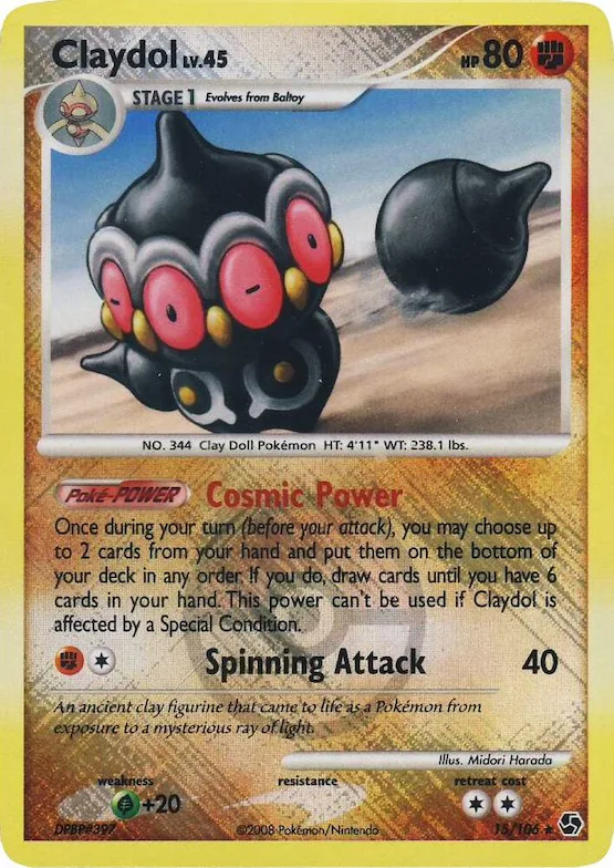 Claydol (League Promo) #15 – XY Trainer Kit: Sylveon & Noivern
