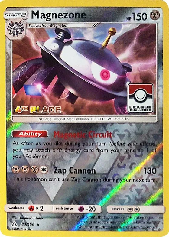 Magnezone - 83/156 (League Challenge) [4th Place] #83 – XY Trainer Kit: Sylveon & Noivern