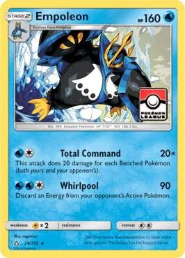 Empoleon (Pokemon League) #34 – XY Trainer Kit: Sylveon & Noivern
