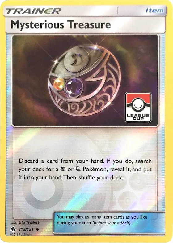 Mysterious Treasure (League Cup) #113 – XY Trainer Kit: Sylveon & Noivern