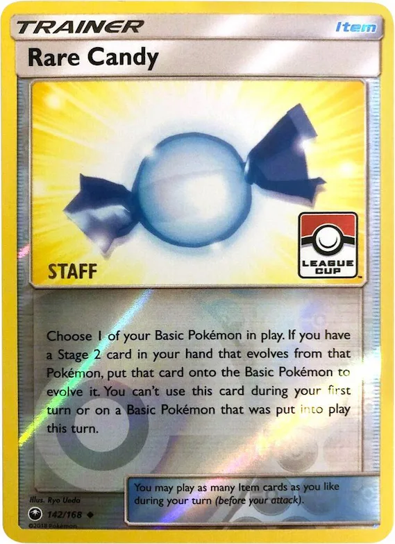 Rare Candy - 142/168 (League Cup) [Staff] #142 – XY Trainer Kit: Sylveon & Noivern