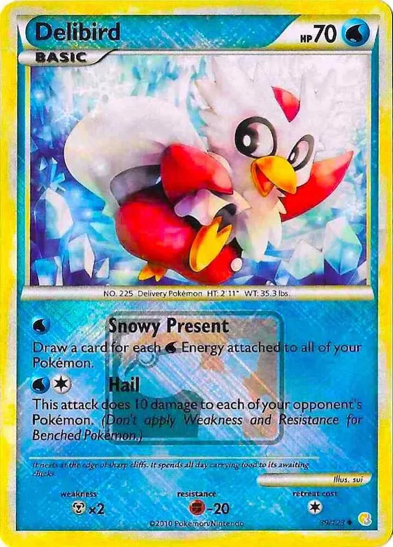 Delibird (League Promo) #39 – XY Trainer Kit: Sylveon & Noivern