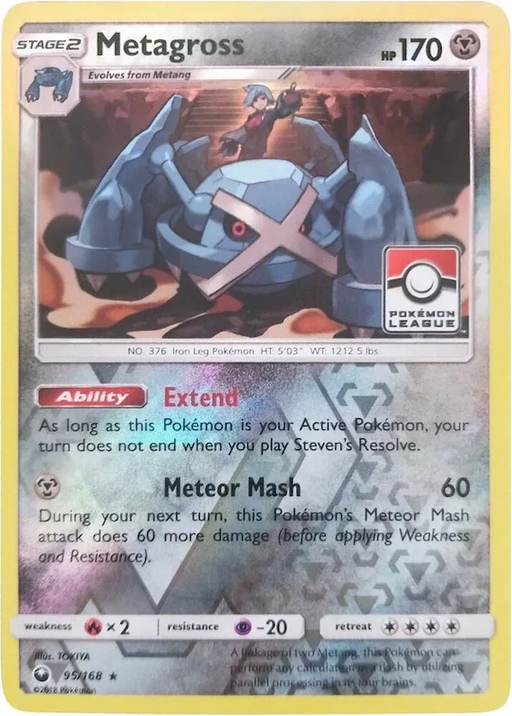 Metagross (Pokemon League) #95 – XY Trainer Kit: Sylveon & Noivern