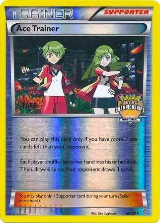 Ace Trainer - 69/98 (Regional Championships) [Staff] #69 – XY Trainer Kit: Sylveon & Noivern