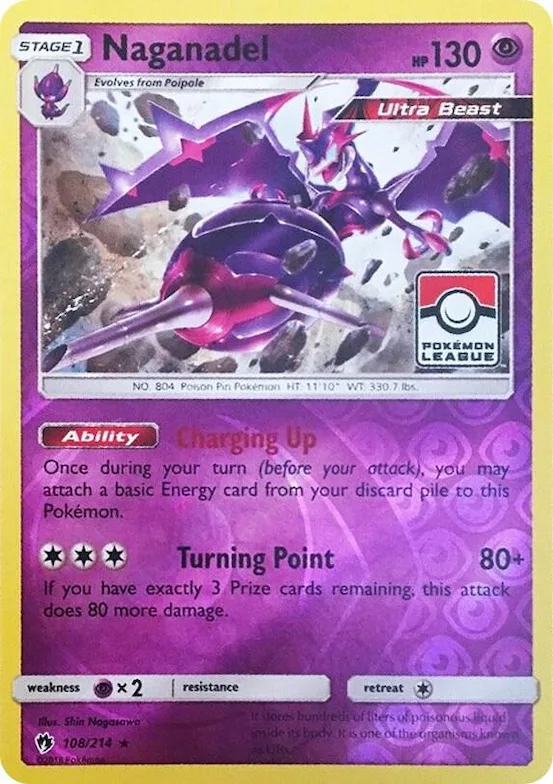 Naganadel (Pokemon League) #108 – XY Trainer Kit: Sylveon & Noivern