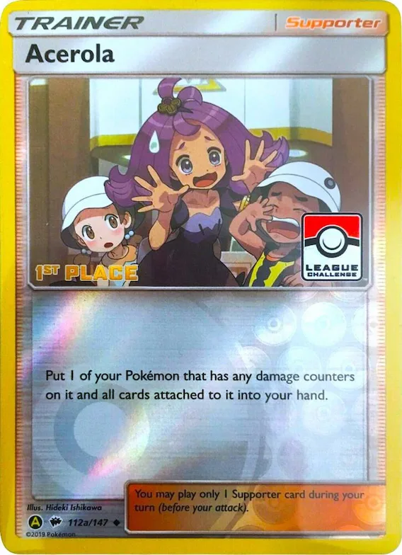 Acerola - 112a/147 (League Challenge) [1st Place] #112a – XY Trainer Kit: Sylveon & Noivern