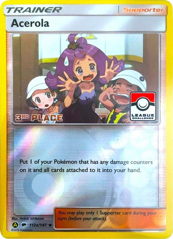 Acerola - 112a/147 (League Challenge) [3rd Place] #112a – XY Trainer Kit: Sylveon & Noivern