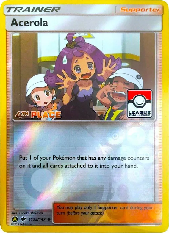 Acerola - 112a/147 (League Challenge) [4th Place] #112a – XY Trainer Kit: Sylveon & Noivern