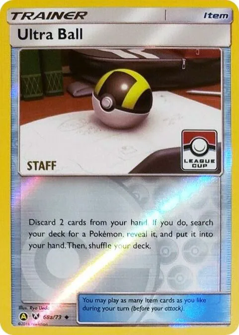 Ultra Ball - 68a/73 (League Cup) [Staff] #68a – XY Trainer Kit: Sylveon & Noivern