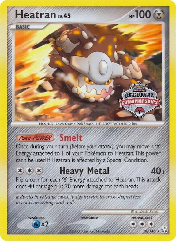 Heatran (Regional Championships) #30 – XY Trainer Kit: Sylveon & Noivern