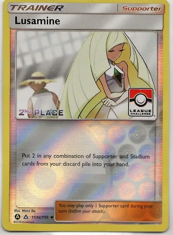 Lusamine - 153a/156 (League Challenge) [2nd Place] #153a – XY Trainer Kit: Sylveon & Noivern