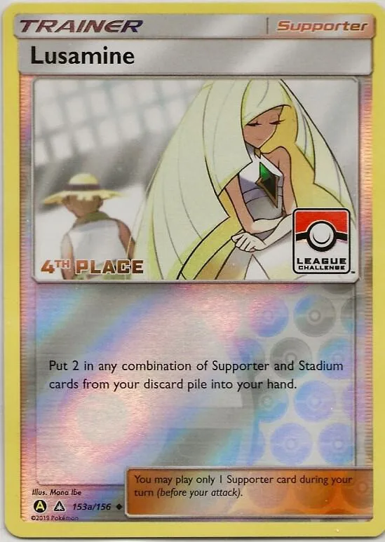 Lusamine - 153a/156 (League Challenge) [4th Place] #153a – XY Trainer Kit: Sylveon & Noivern
