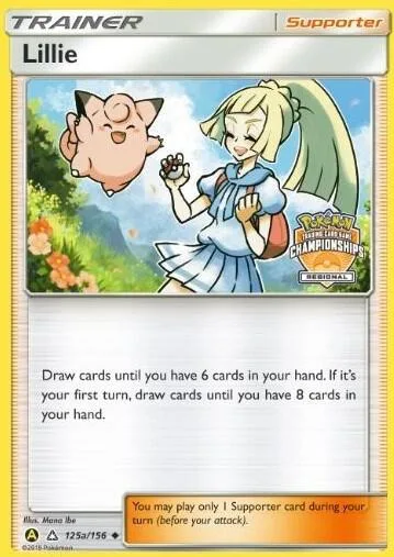 Lillie (Regional Championships) #125a – XY Trainer Kit: Sylveon & Noivern