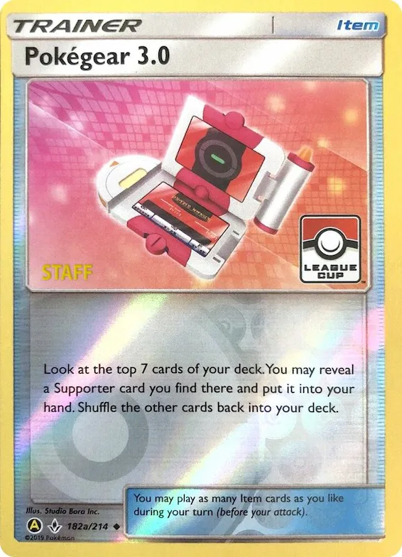 Pokegear 3.0 - 182a/214 (League Cup) [Staff] #182a – XY Trainer Kit: Sylveon & Noivern