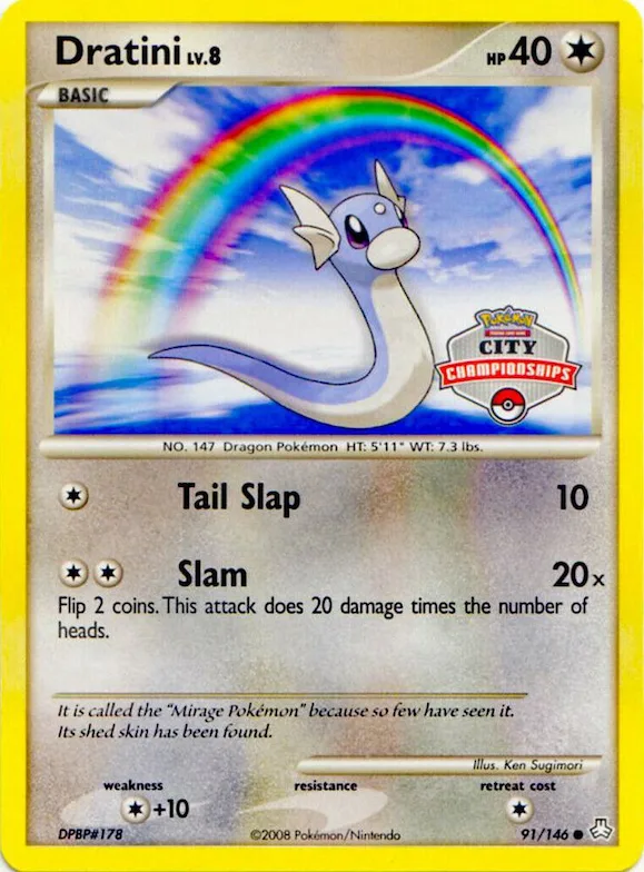 Dratini (City Championships) #91 – XY Trainer Kit: Sylveon & Noivern