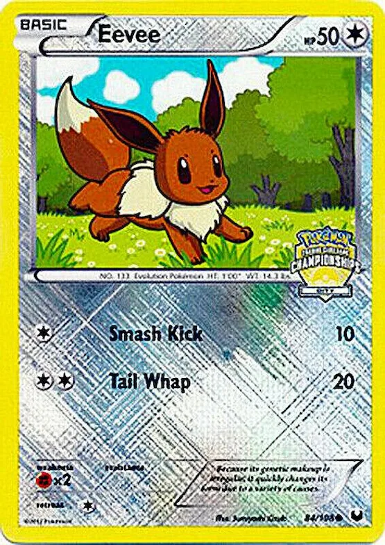 Eevee (City Championships) #84 – XY Trainer Kit: Sylveon & Noivern