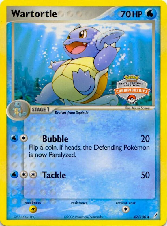 Wartortle (State Championships) #42 – XY Trainer Kit: Sylveon & Noivern