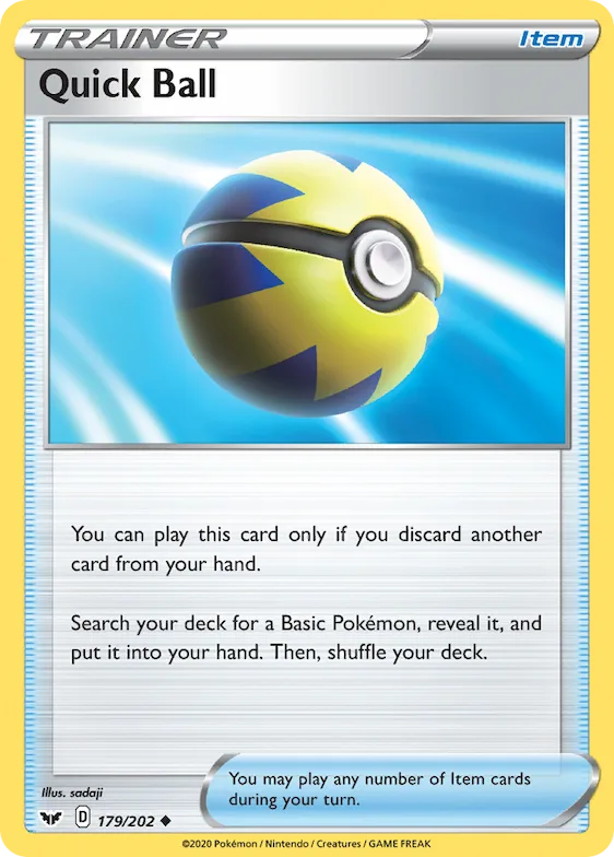 Quick Ball - 179/202 (League Cup) [Staff] #179 – XY Trainer Kit: Sylveon & Noivern