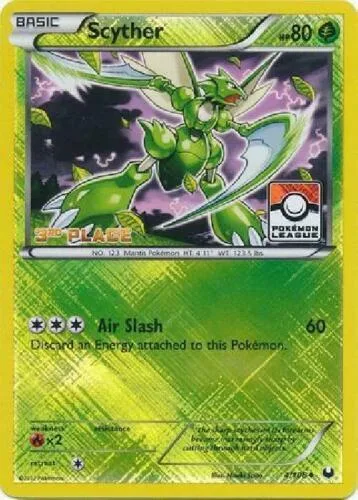 Scyther - 4/108 (Pokemon League) [3rd Place] #4 – XY Trainer Kit: Sylveon & Noivern
