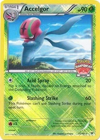 Accelgor (Championship Series) #12 – XY Trainer Kit: Sylveon & Noivern