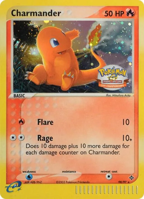 Charmander (City Championships) #98 – XY Trainer Kit: Sylveon & Noivern