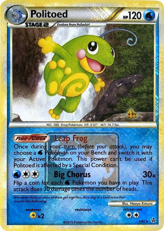 Politoed (League Promo) #7 – XY Trainer Kit: Sylveon & Noivern