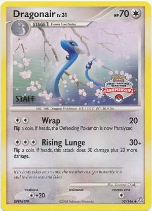 Dragonair - 52/146 (State Championships) [Staff] #52 – XY Trainer Kit: Sylveon & Noivern