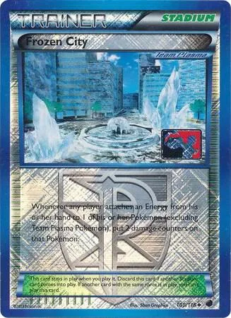 Frozen City (Team Plasma) (League Promo) #100 – XY Trainer Kit: Sylveon & Noivern