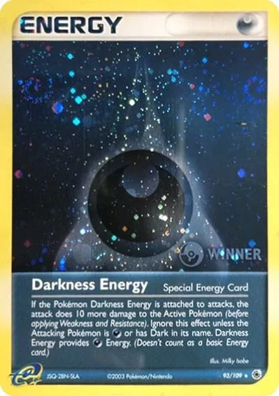 Darkness Energy (Special) - 93/109 (Cosmos Holo) [Winner] #93 – XY Trainer Kit: Sylveon & Noivern