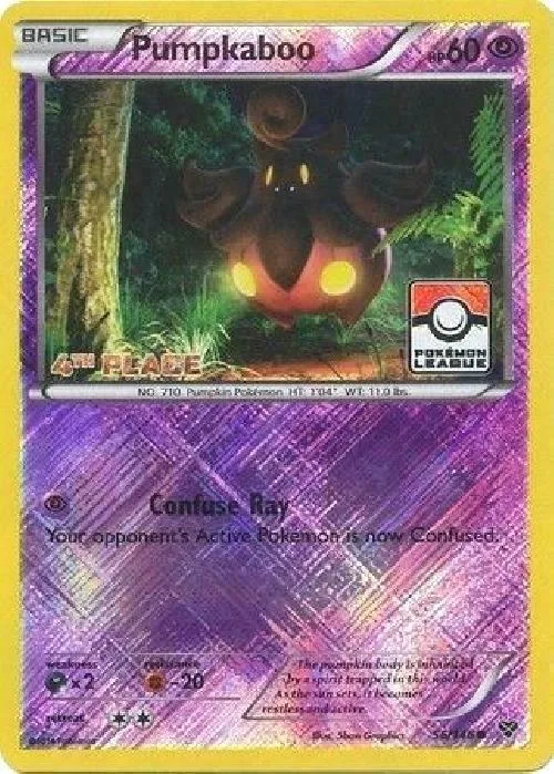 Pumpkaboo - 56/146 (Pokemon League) [4th Place] #56 – XY Trainer Kit: Sylveon & Noivern