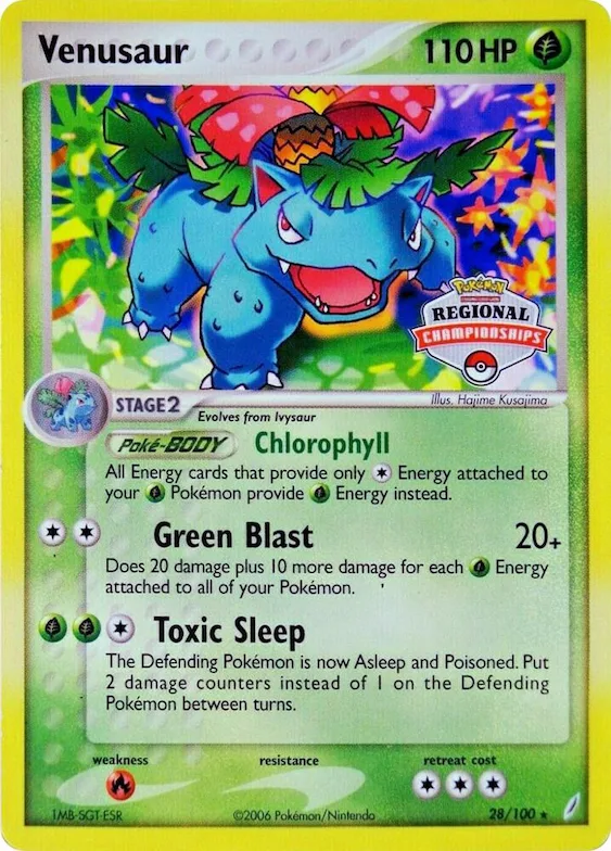 Venusaur (Regional Championships) #28 – XY Trainer Kit: Sylveon & Noivern
