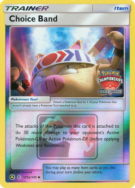 Choice Band (North America Championships) #121a – XY Trainer Kit: Sylveon & Noivern