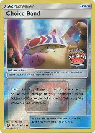 Choice Band (Oceania Championships) #121a – XY Trainer Kit: Sylveon & Noivern