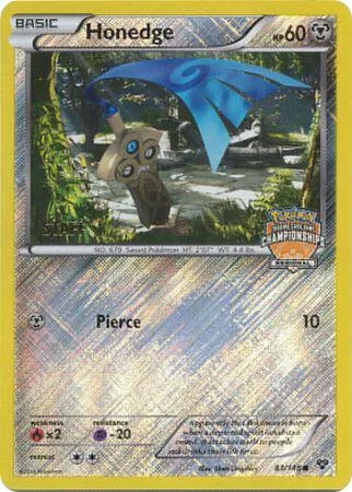 Honedge 83/146 (Regional Championships) [Staff] #83 – XY Trainer Kit: Sylveon & Noivern