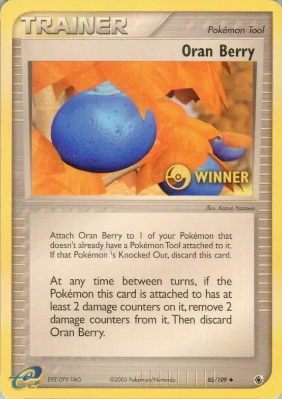 Oran Berry - 85/109 [Winner] #85 – XY Trainer Kit: Sylveon & Noivern