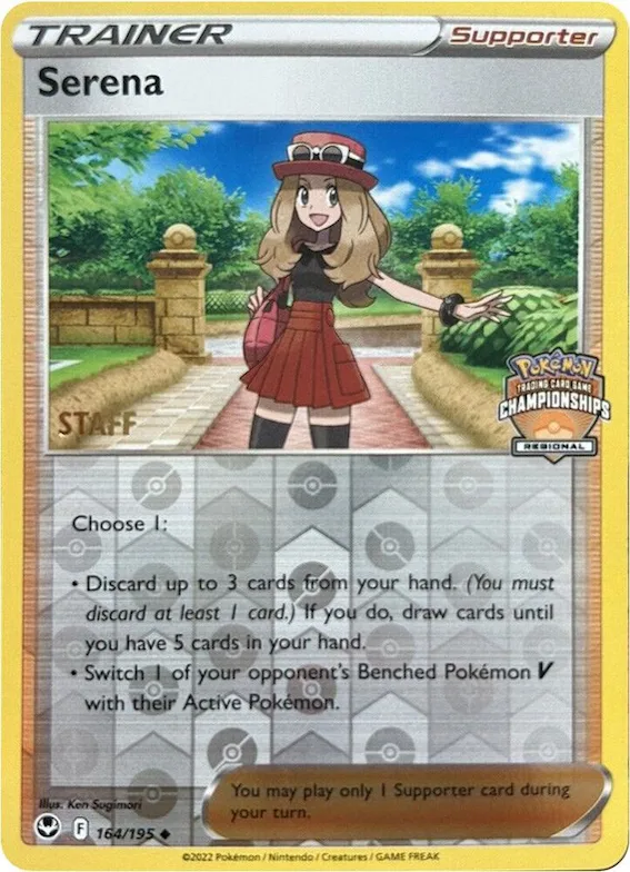 Serena - 164/195 (Regional Championships) [Staff] #164 – XY Trainer Kit: Sylveon & Noivern