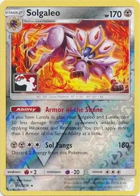 Solgaleo #142 – XY Trainer Kit: Sylveon & Noivern